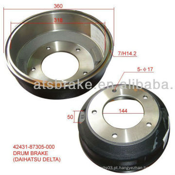 42431-87305-000 para o tambor de freio DAIHATSU